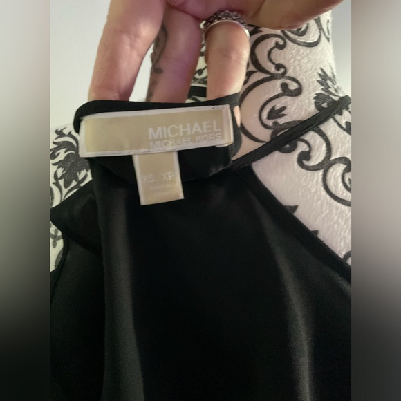 Black XS Michael Kors Body Suit Worn Once - Picture 6 of 6